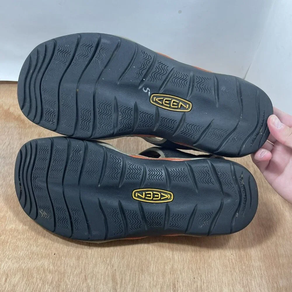 Keen Kanyon Men's Size 11.5 Sandals Brown Orange 1002133 River Water Shoes
